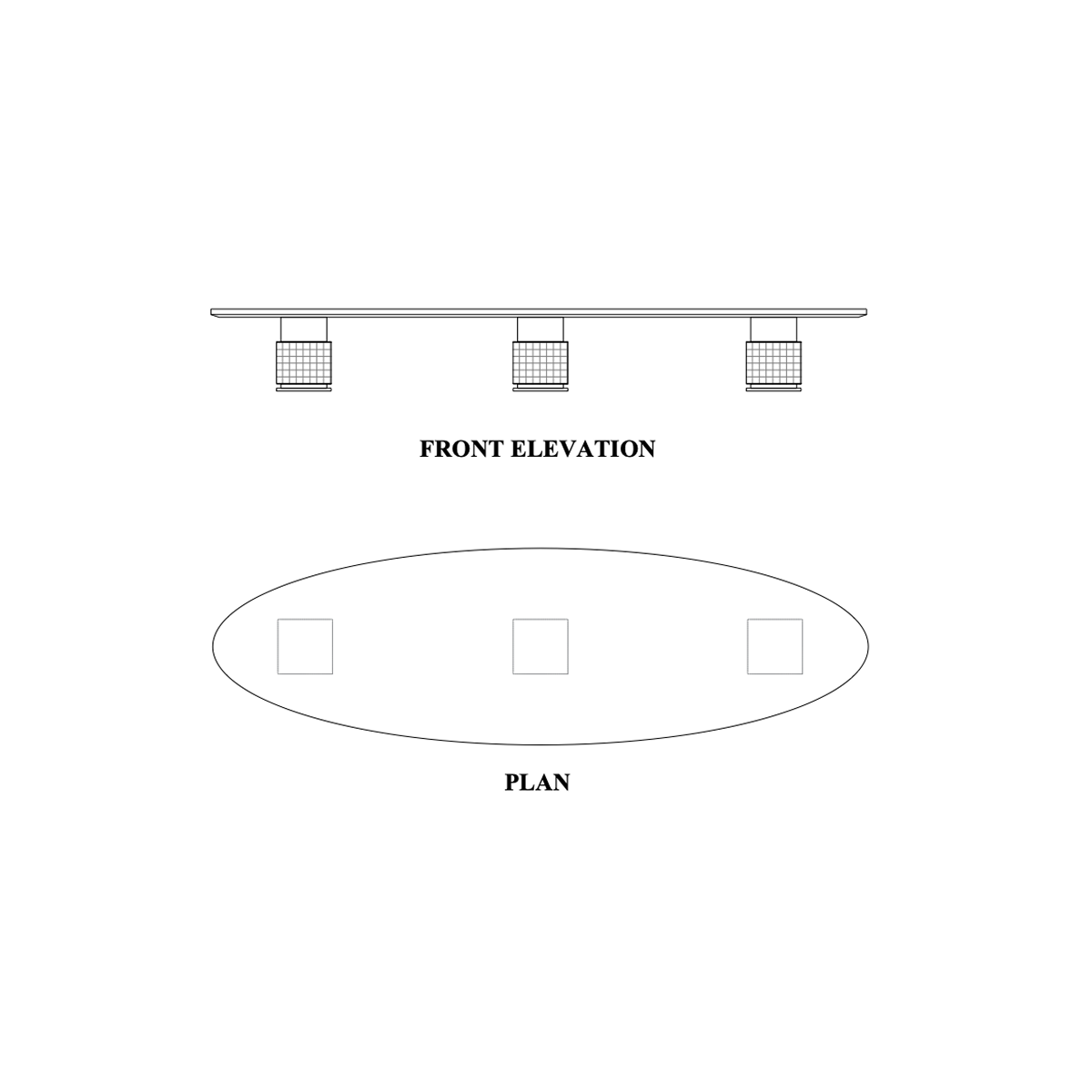Della office furniture luxury boardroom Conference room Antiochus collection