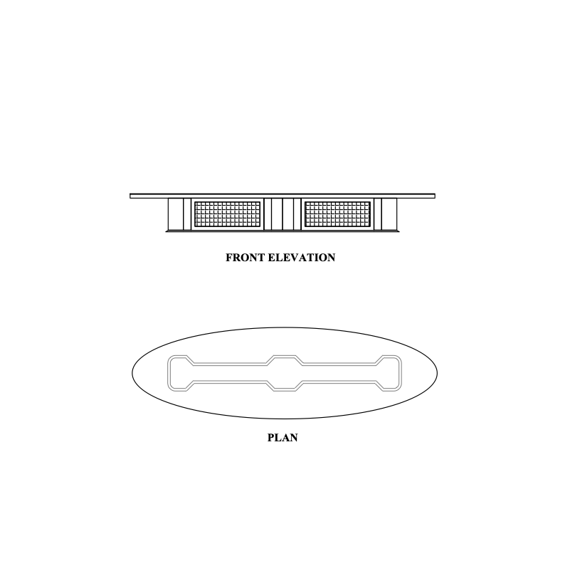 Armaiti Oval Boardroom Table