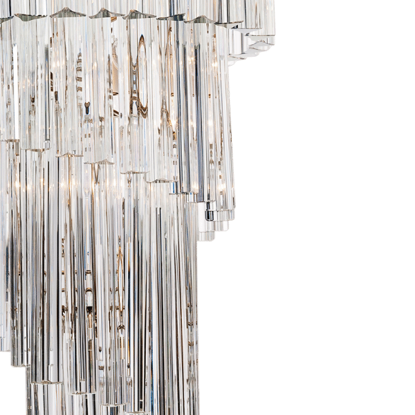 Alessandro Spiral Crystal Chandelier