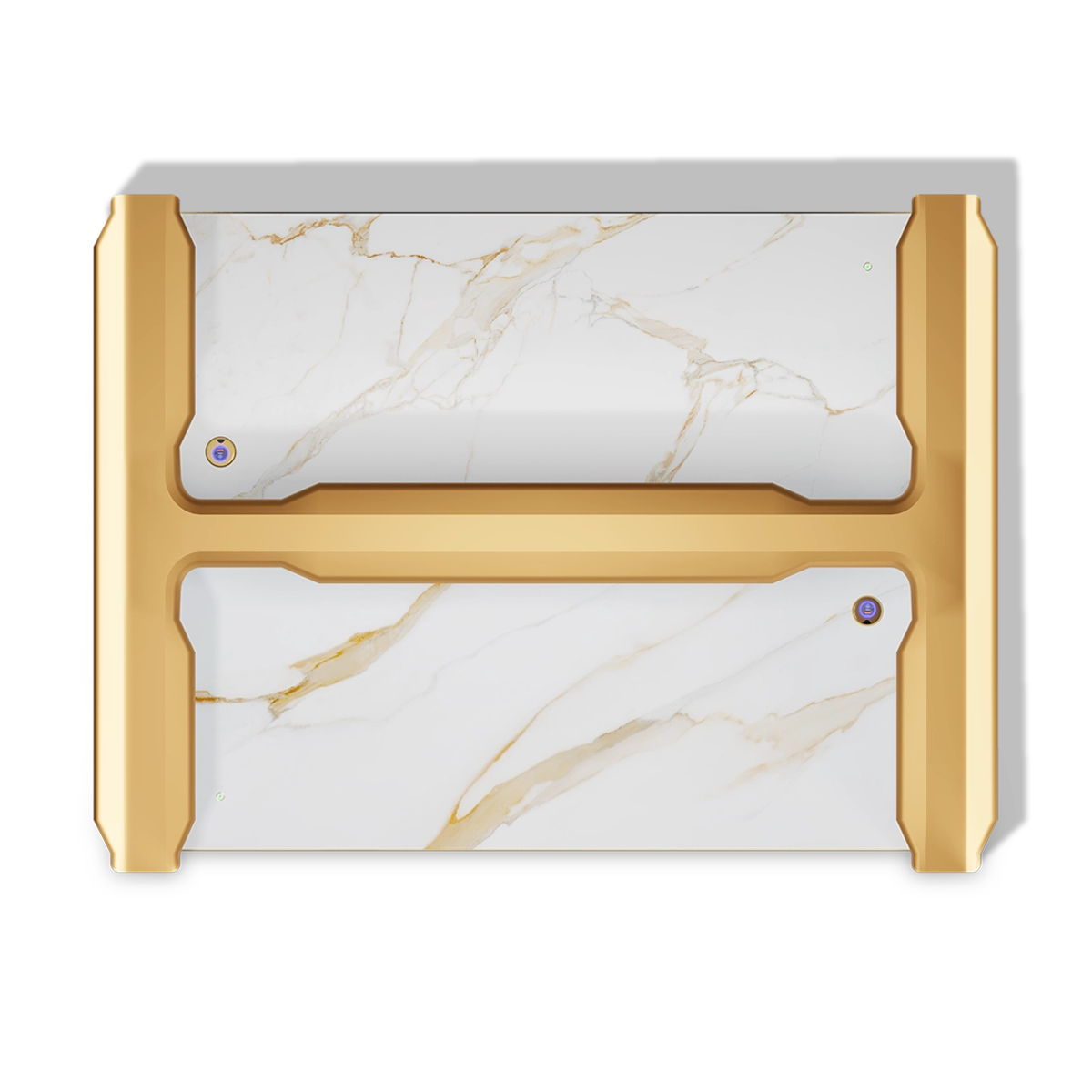 Della Luxury Products - Office Products - Office Workstation - Maria - Straight Workstation Two Way