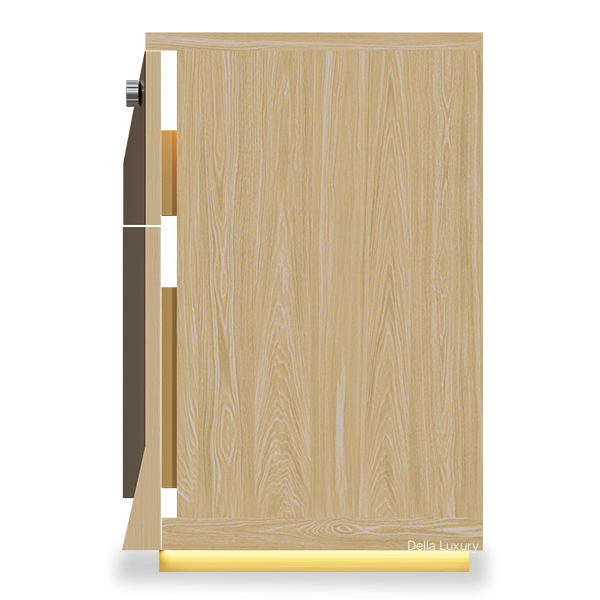Della Luxury Office Product - Maria Two Drawers Freestanding Pedestal
