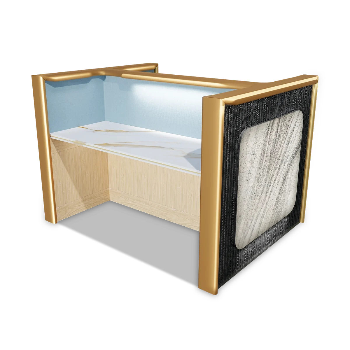 Maria Straight Workstation (Two way)