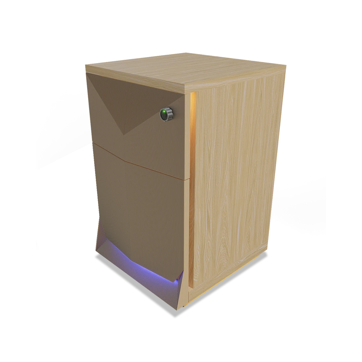 Della Luxury Products - Office Products - Office Workstation - Maria - Two Drawer Freestanding Pedestal