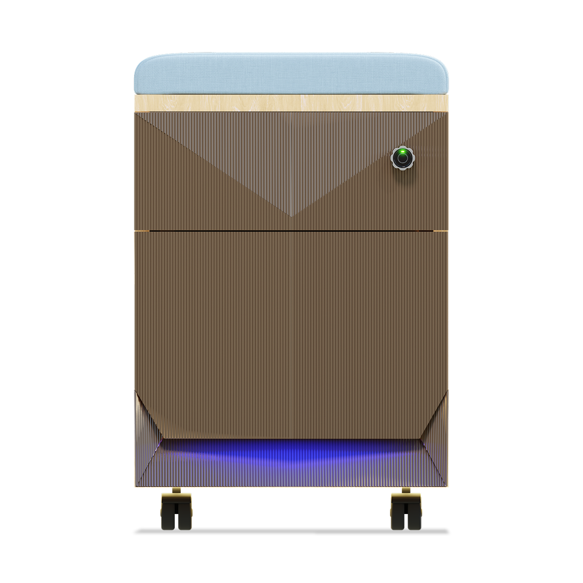 Maria Two Drawer Mobile Pedestal