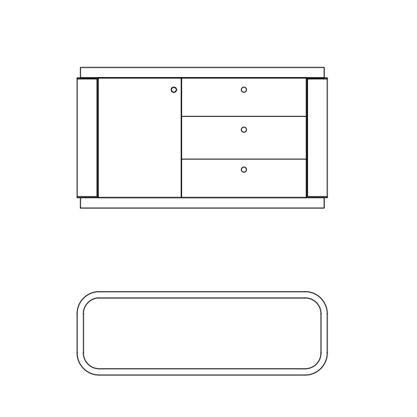 Della Office Products Armaiti Collection side runner gallery image