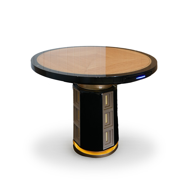 Della Office Products Armaiti Collection round meeting table gallery image