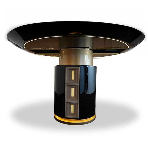 Della Office Products Armaiti Collection round meeting table gallery image