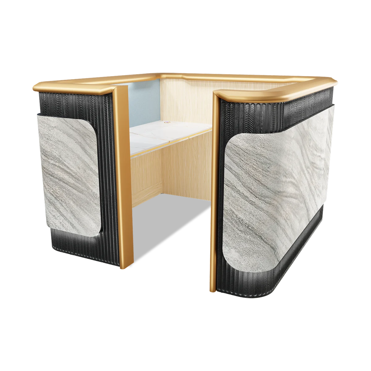 Della Luxury Products - Office Products - Office Workstation - Maria - Cubicle