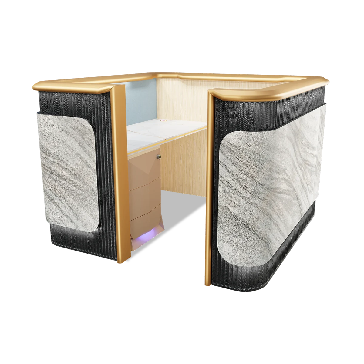 Della Luxury Products - Office Products - Office Workstation - Maria - Cubicle