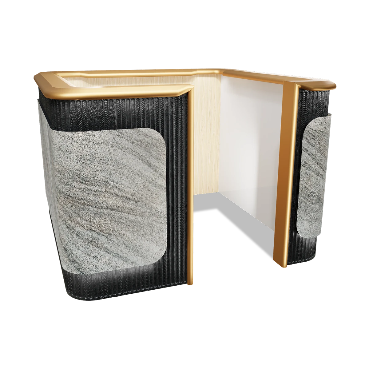 Della Luxury Products - Office Products - Office Workstation - Maria - Cubicle