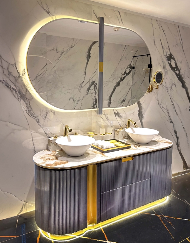 Asatoh Bathroom Collection | Della Luxury Vanities & Mirrors