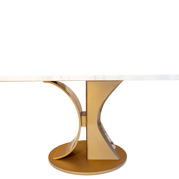 Della Luxury Home Furniture Dining Room Harzoo Collection Dining Table Thumbnail