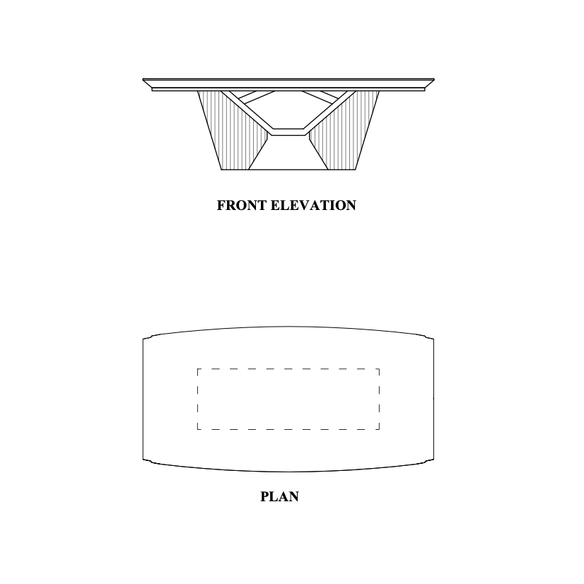 Alborz Barrel Shape Conference Table