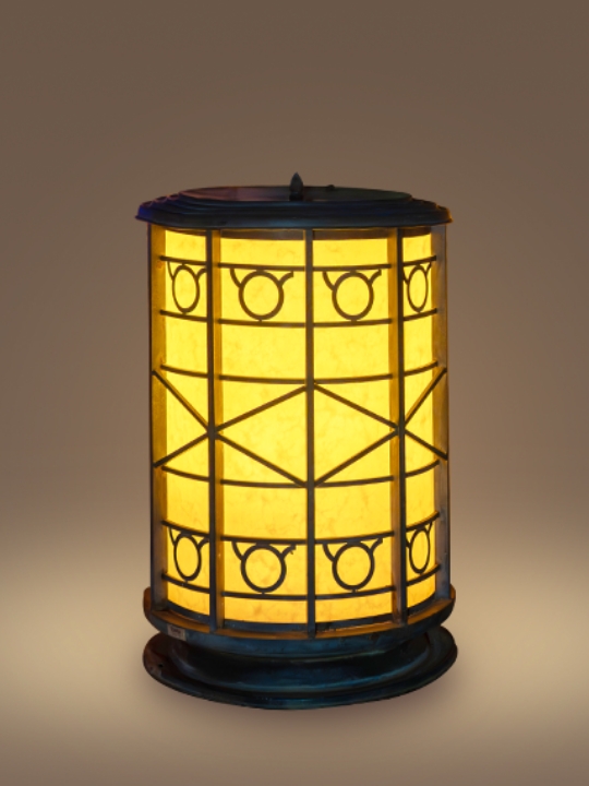 Pedestal Lanterns | Della Luxury Outdoor Lights