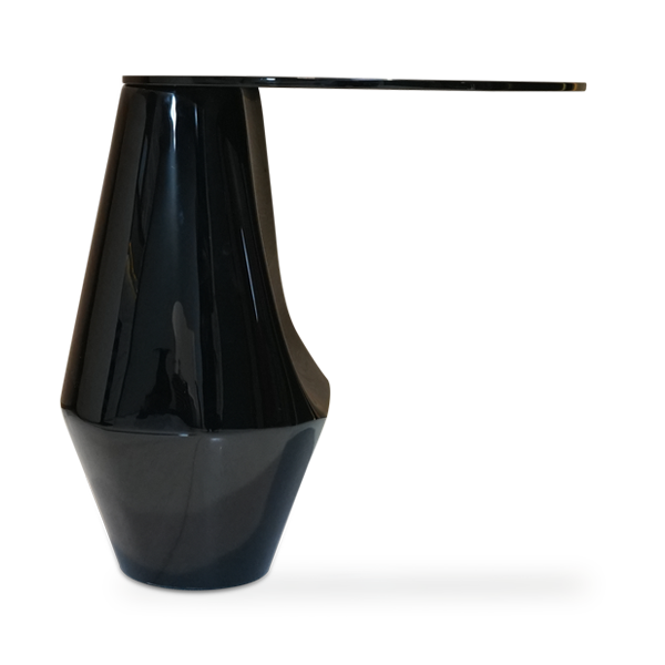 Della Luxury Home Furniture Vasna Side Table Thumbnail