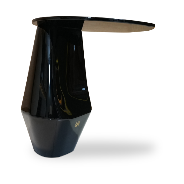 Della Luxury Home Furniture Vasna Side Table Thumbnail