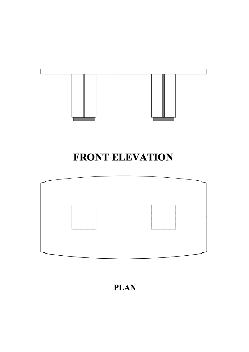 Philippe Barrel Conference Table