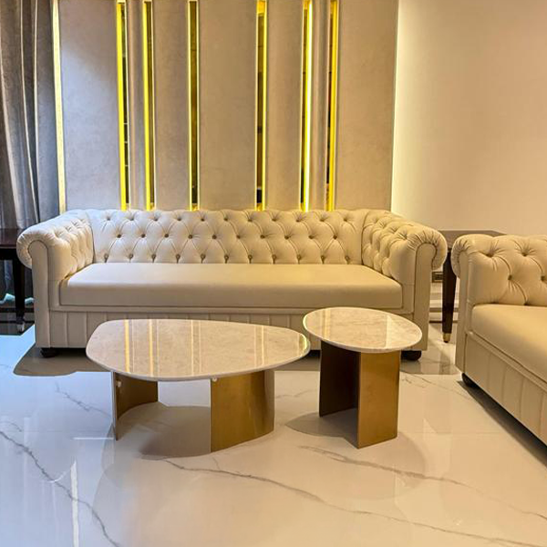 Della Luxury Home Furniture Farzin Nesting Table Thumbnail