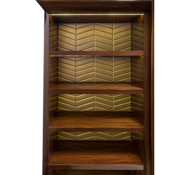 Della Luxury Home Furniture Gelsha Collection Walk in wardrobe thumbnail
