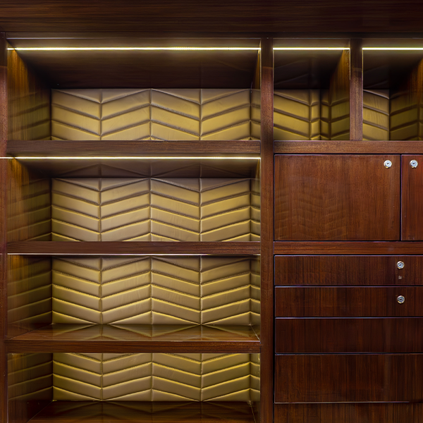 Della Luxury Home Furniture Gelsha Collection Walk in wardrobe thumbnail