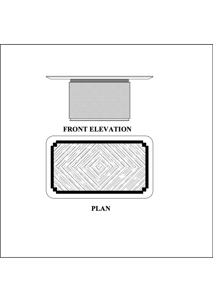 Philippe Rectangular Meeting Table
