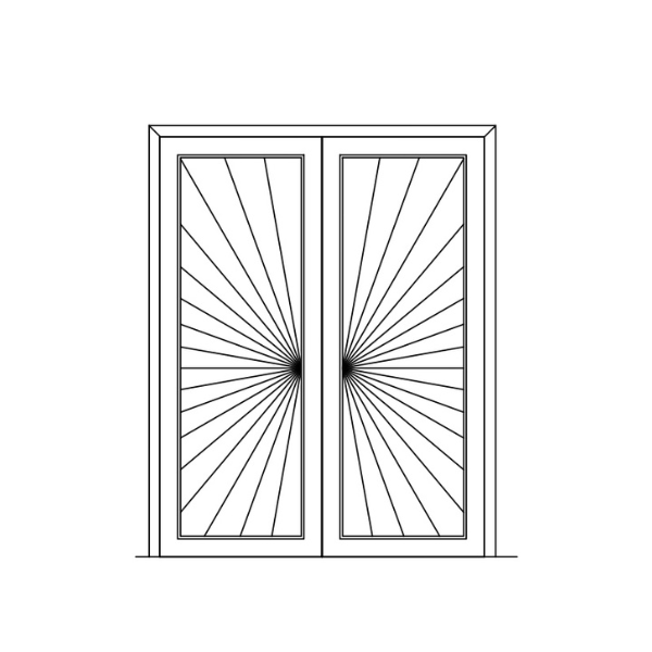 Ahurani Internal Double Door