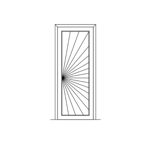 Ahurani External Single Door