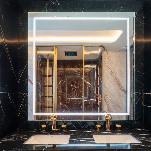 2-Abeesh Vanity Mirror Double BATH-WP-582659