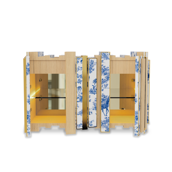 7-BUYASTA Three Shutter Buffet Unit HOME-WP-582580