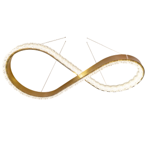 Adele Crystal Loop Chandelier