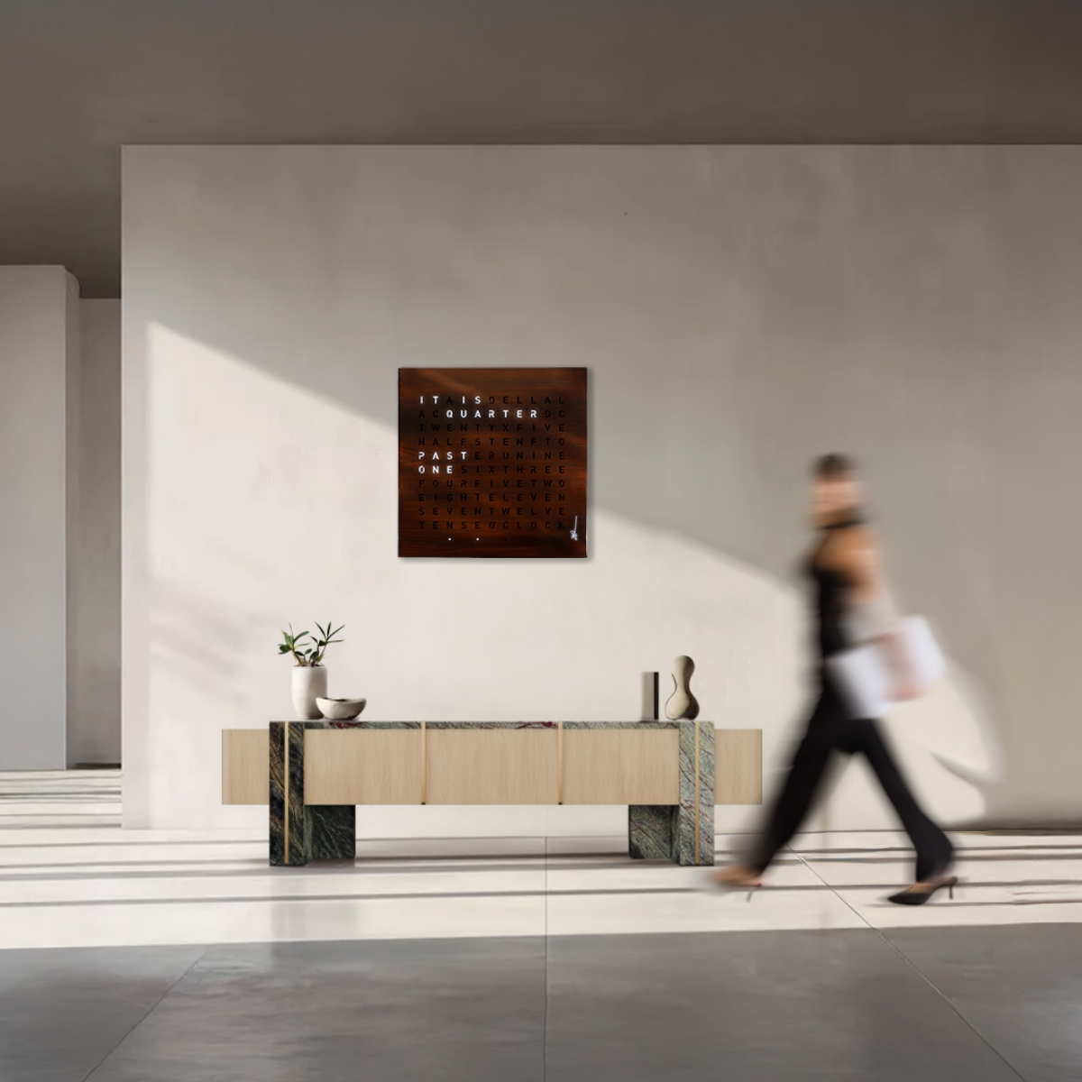 6-Della Word Clock DECO-WP-583019