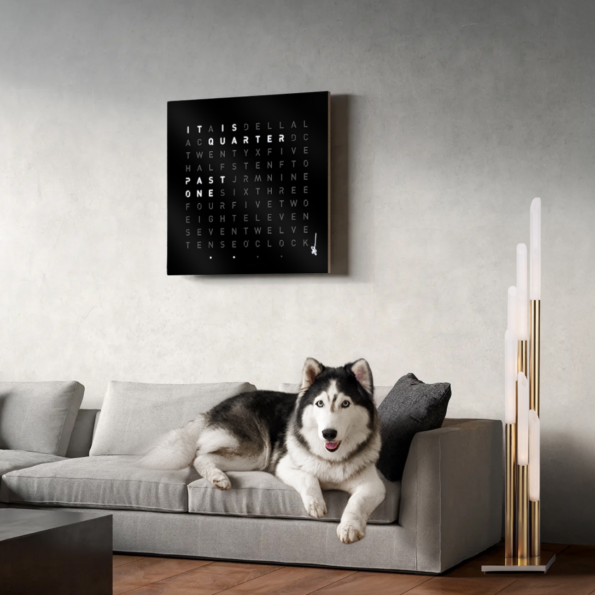 8-Della Word Clock DECO-WP-583019