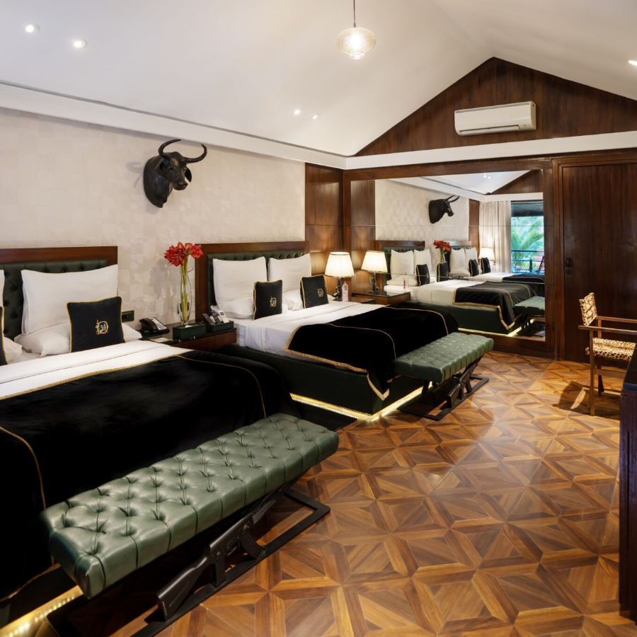 Military Theme Glamping Tent