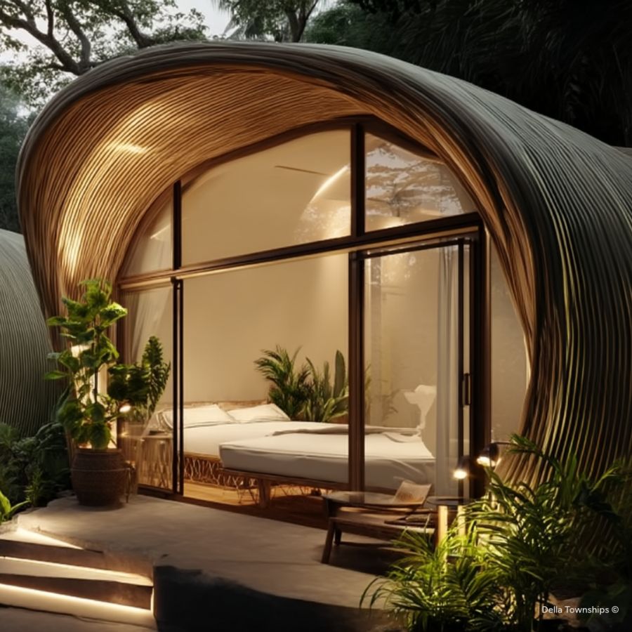 Wellness Theme Glamping Tent