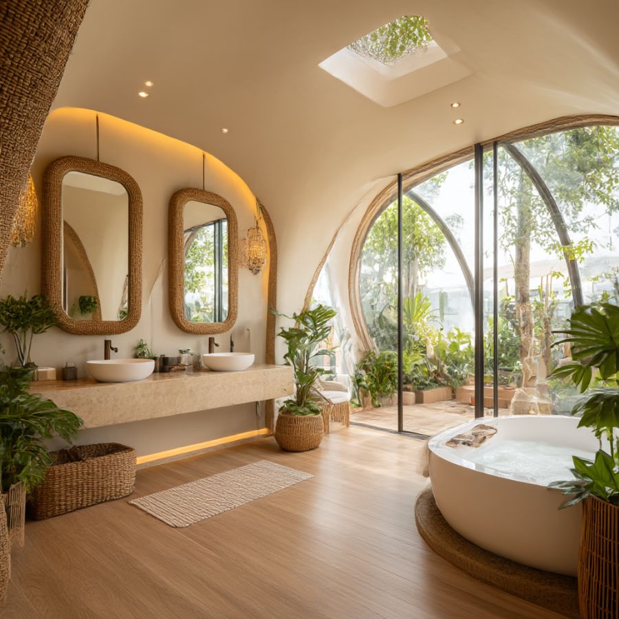 Wellness Theme Glamping Tent