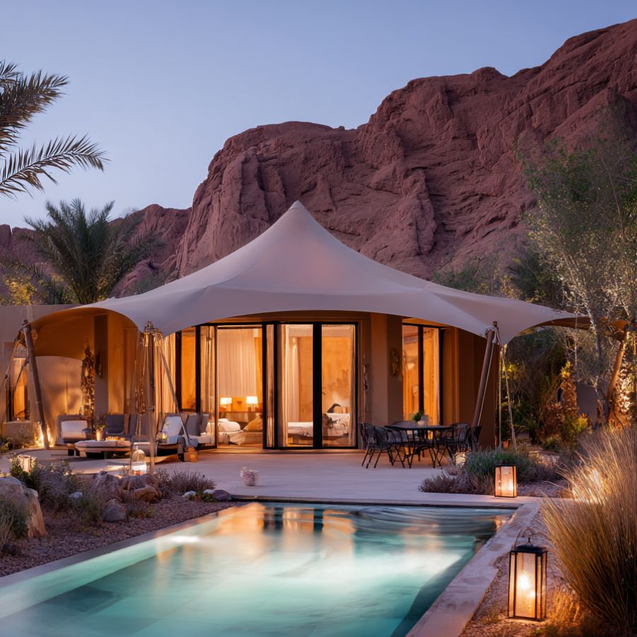 Wildlife Theme Glamping Tent