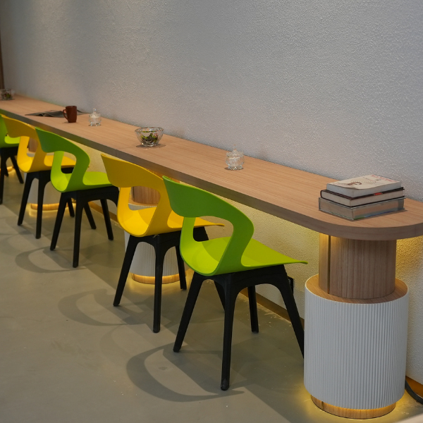 Cambyses Cafeteria Straight Table OFFI-WP-583791-5