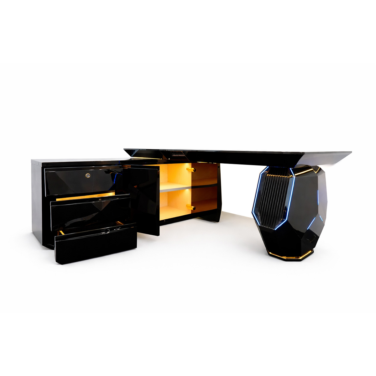 Suren Black Table OFFI-WP-583539-10