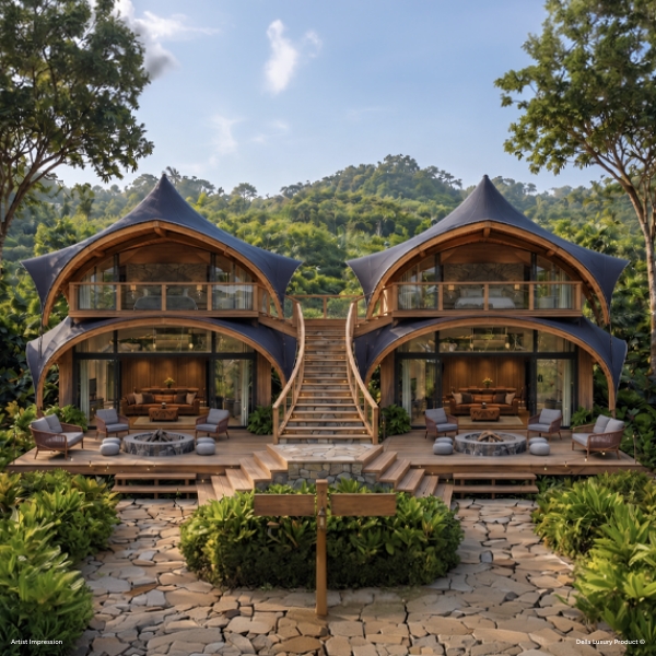 Twin Duplex Luxury Resort Rooms 4 Keys