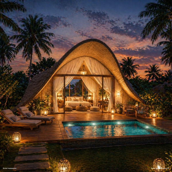 Single Luxury Resort Room 1 Key
