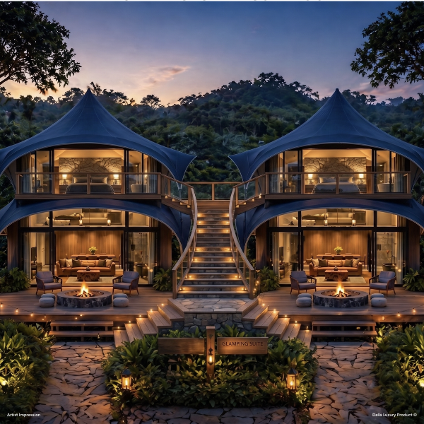 Twin Duplex Luxury Resort Rooms 4 Keys