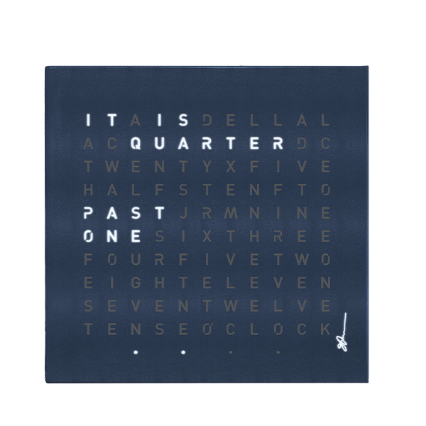 Blue Pepper Word Clock