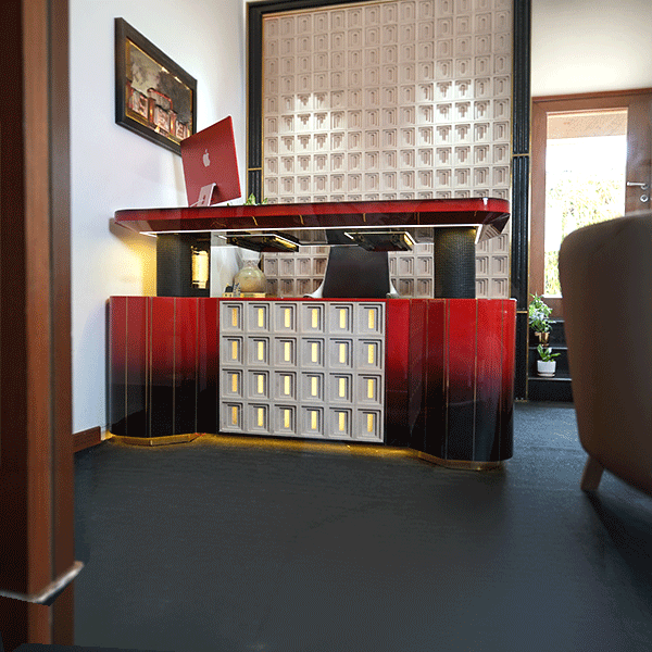 S Cabin Desk