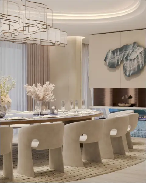 W Residences Penthouse-Home Interiors